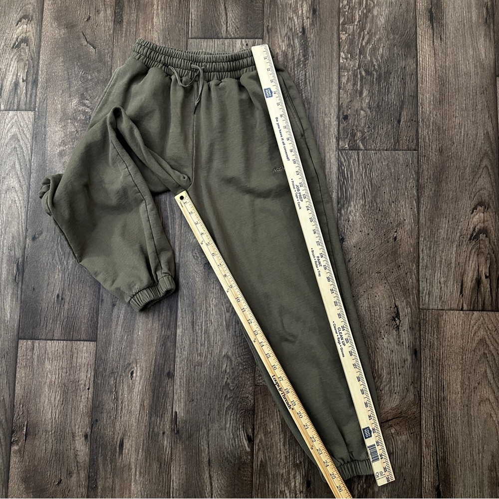 Arminta 100% Cotton Sporty Sweatpants Women’s Size M Green - Picture 8 of 9
